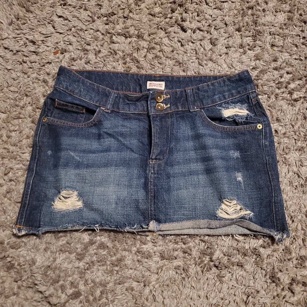 Mossimo Supply Co. Womens Jean Skirt